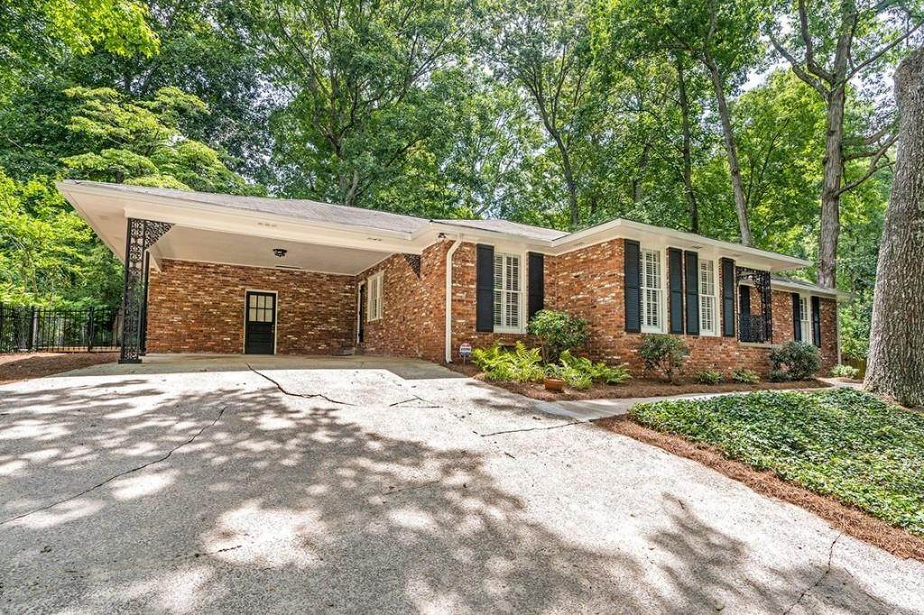 1. Single Family Homes for Sale at 6885 Castleton Drive Sandy Springs, Georgia 30328 United States