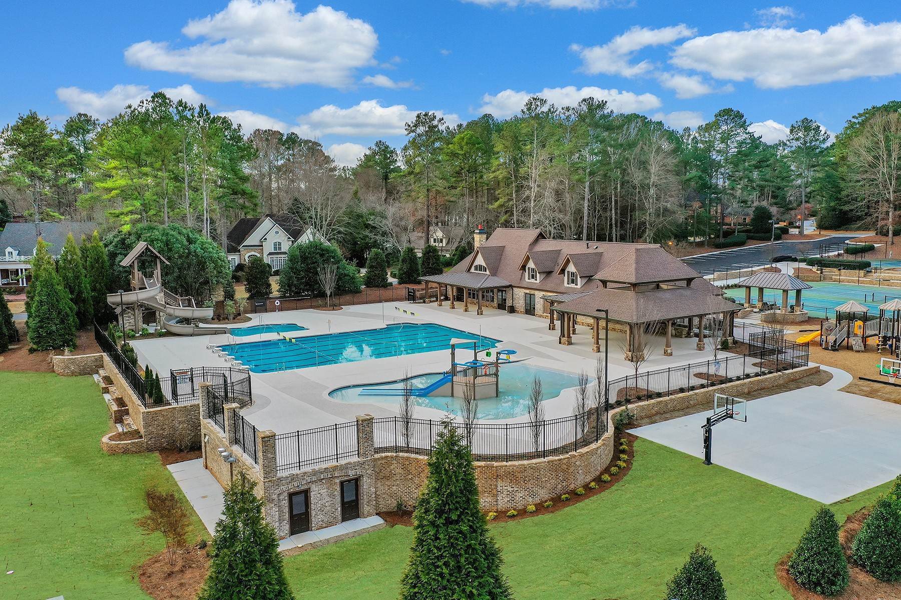 9. Single Family Homes for Sale at Last Remaining New Build Opportunity in Country Club of the South 9105 Barkston Drive Johns Creek, Georgia 30022 United States