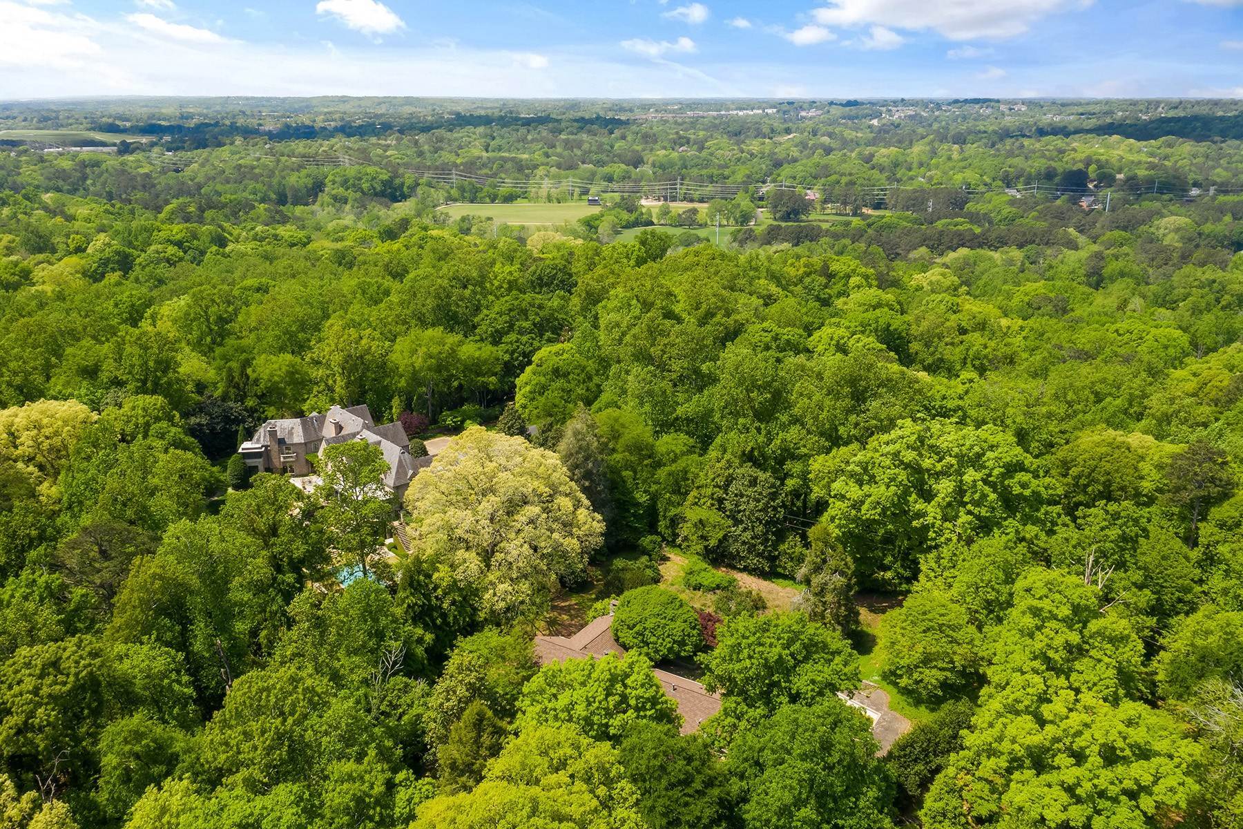 Single Family Homes for Sale at Rare Opportunity in the Heart of Buckhead 11.2 Acres Panoramic Views 2518 W Wesley Road Atlanta, Georgia 30327 United States