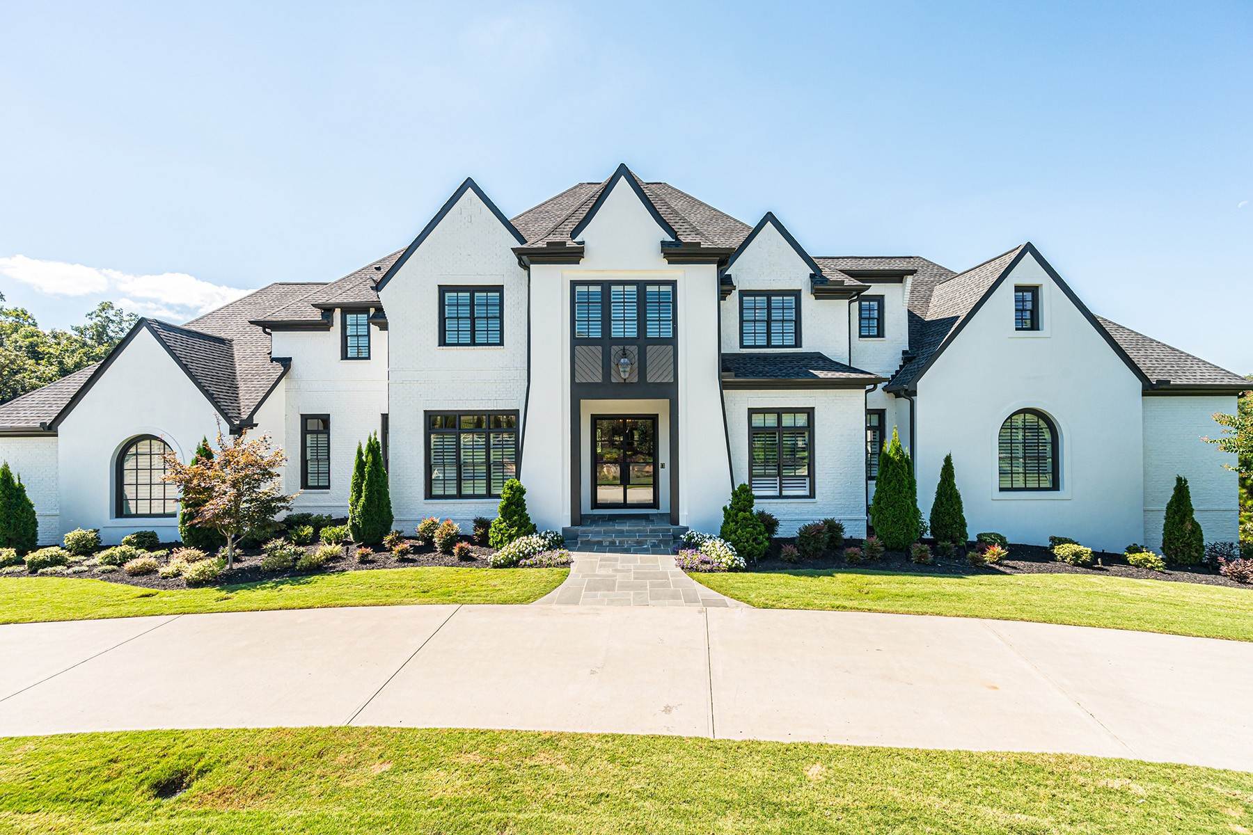 Single Family Homes for Sale at Extraordinary Private Gated Estate On Secluded Acreage 16170 Belford Drive Milton, Georgia 30004 United States