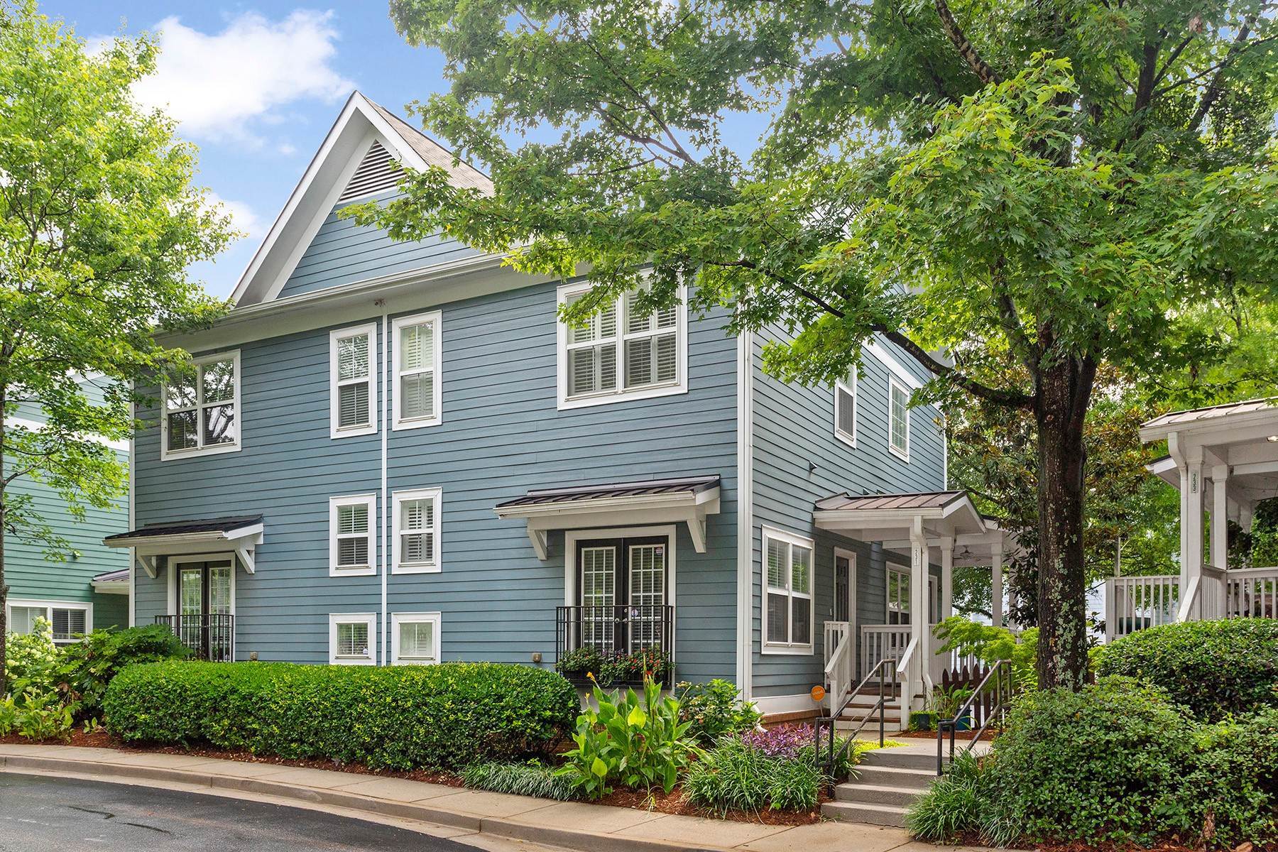 Townhouse for Sale at Enjoy Your Covered Porch From This Highly Desirable Townhome In Carlyle Park 231 Carlyle Park Drive Atlanta, Georgia 30307 United States