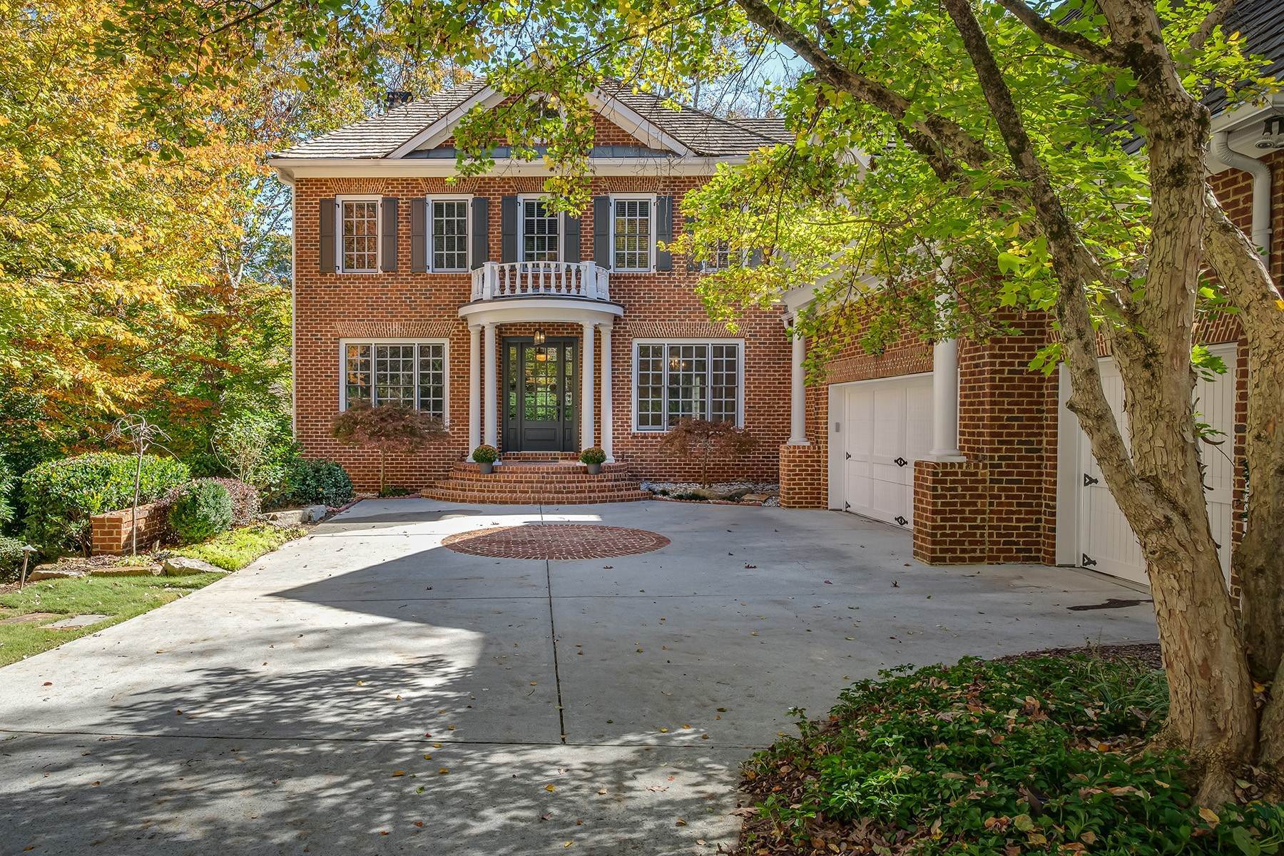Single Family Homes for Sale at Classic Georgian in Ideal Location 4565 Peachtree Dunwoody Road Sandy Springs, Georgia 30342 United States