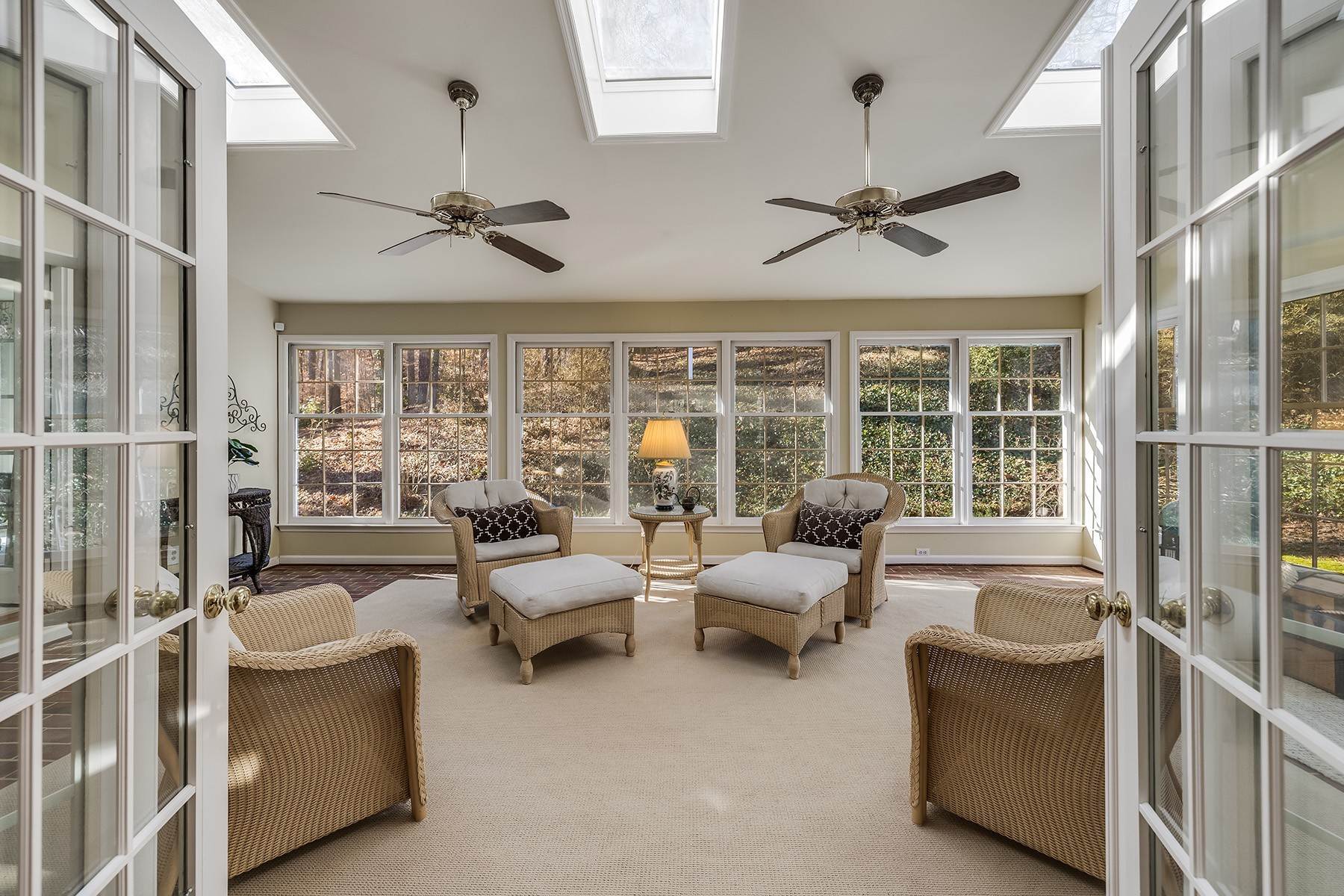 5. Single Family Homes for Sale at Classic Brick Sandy Springs Executive Home on 1.206 Acres 895 Waddington Court Sandy Springs, Georgia 30350 United States