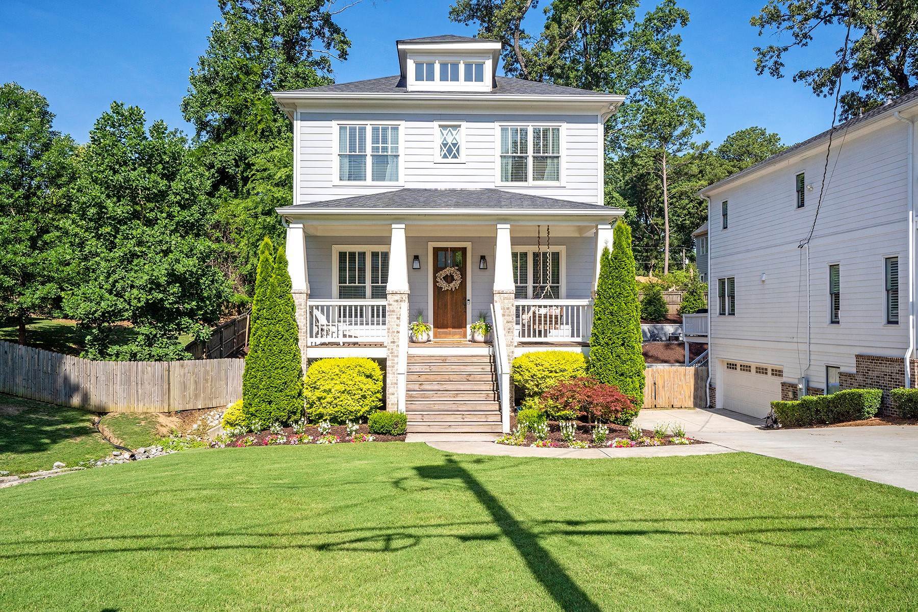 Single Family Homes for Sale at Picture-perfect Home in Sought-after Ashford Park 3042 Jefferson Street Atlanta, Georgia 30341 United States