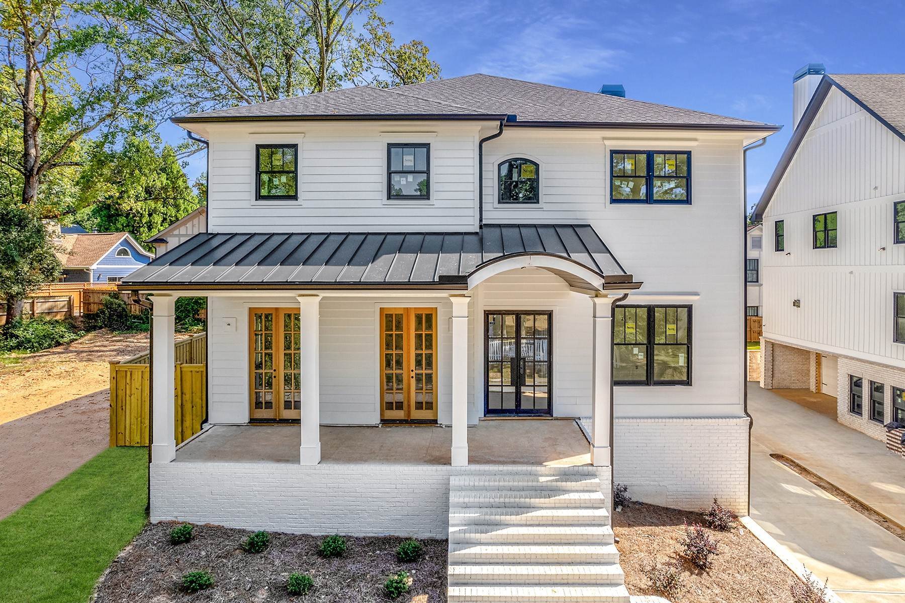 Single Family Homes for Sale at Custom New Construction in the Heart of Morningside 1361 Wessyngton Road NE Atlanta, Georgia 30306 United States