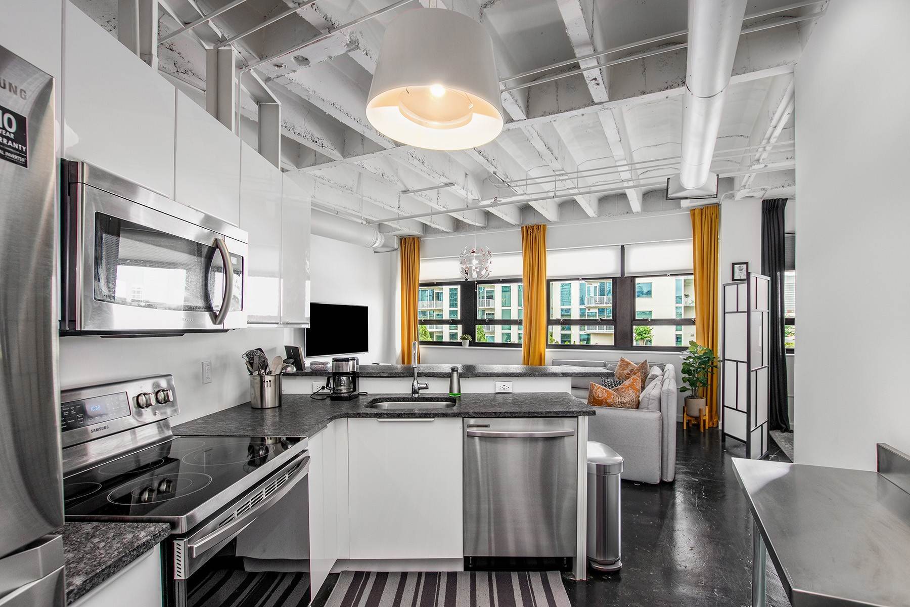 Condominiums for Sale at Midtown Top Floor Completely Renovated Loft - Close to Piedmont Park 878 Peachtree Street, No. 832 Atlanta, Georgia 30309 United States
