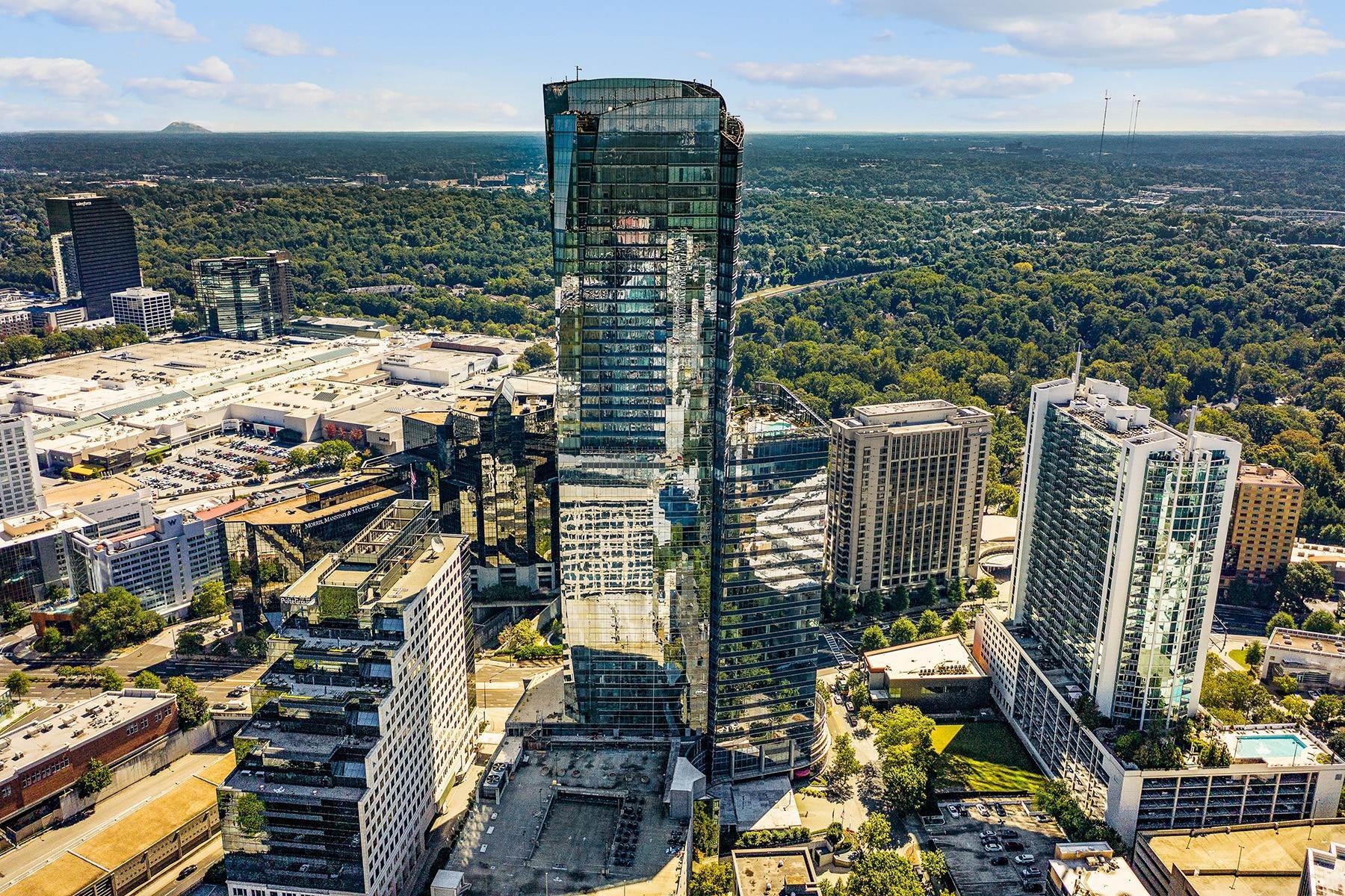 30. Condominiums at Luxurious Turnkey Living in the Heart of Buckhead with Panoramic Views 3344 Peachtree Road NE, No. 3405 Atlanta, Georgia 30326 United States