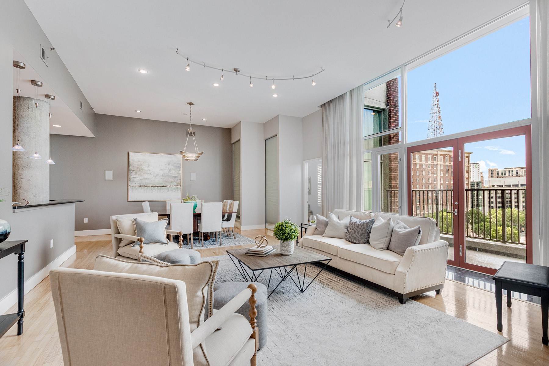 Condominiums for Sale at Light-Filled Penthouse With Exclusive Private Patio 845 Spring Street NW Atlanta, Georgia 30308 United States