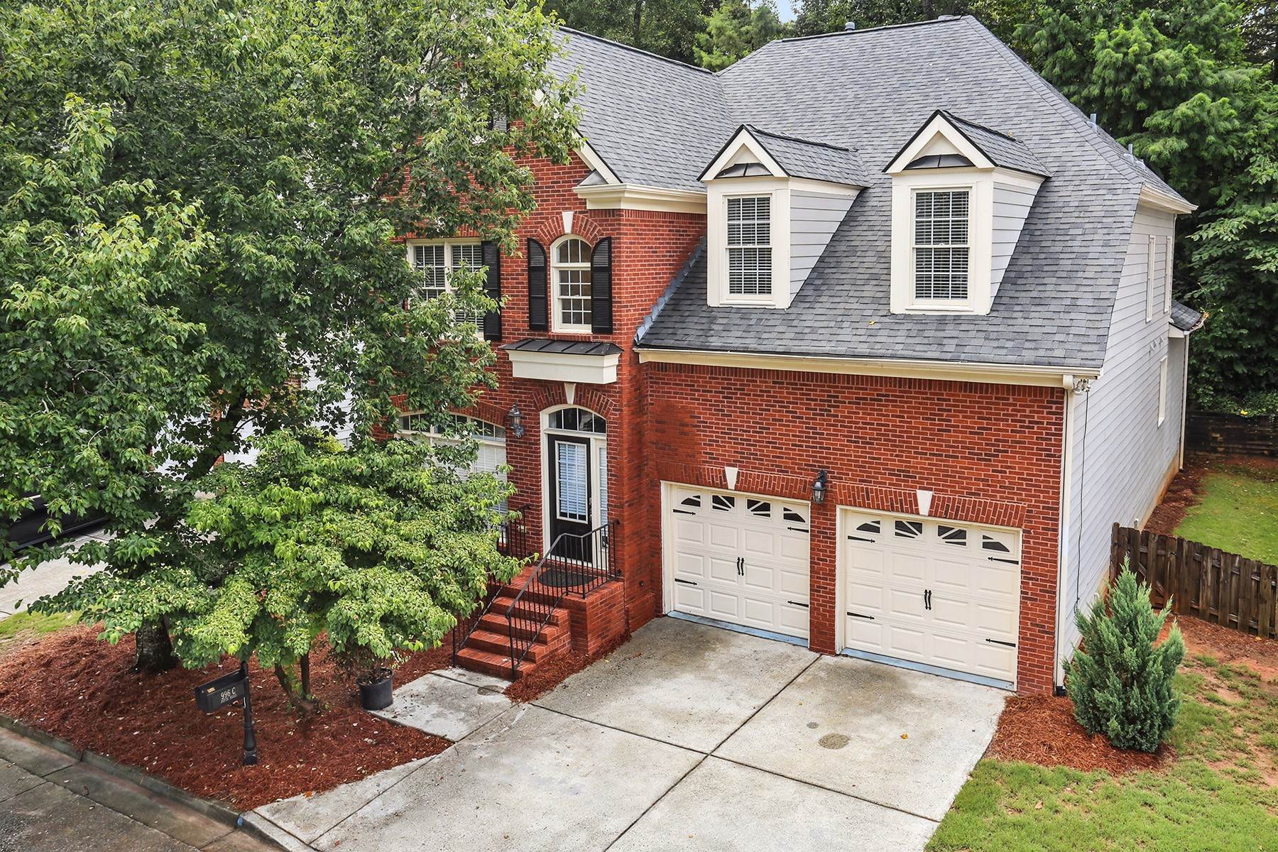 Single Family Homes for Sale at Recently Refreshed Sandy Springs Home 996 Pitts Road, No. C Sandy Springs, Georgia 30350 United States